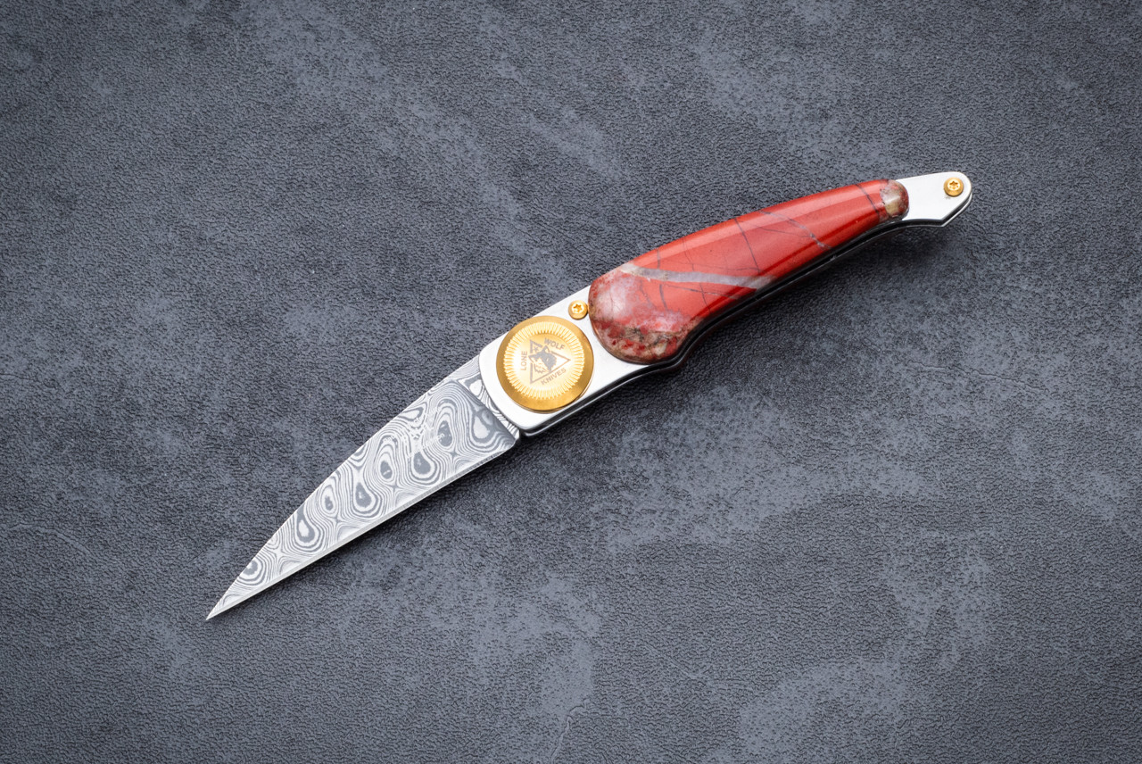 Lone Wolf Knives Paul Pocket Folder Limited Edition Polished Blade