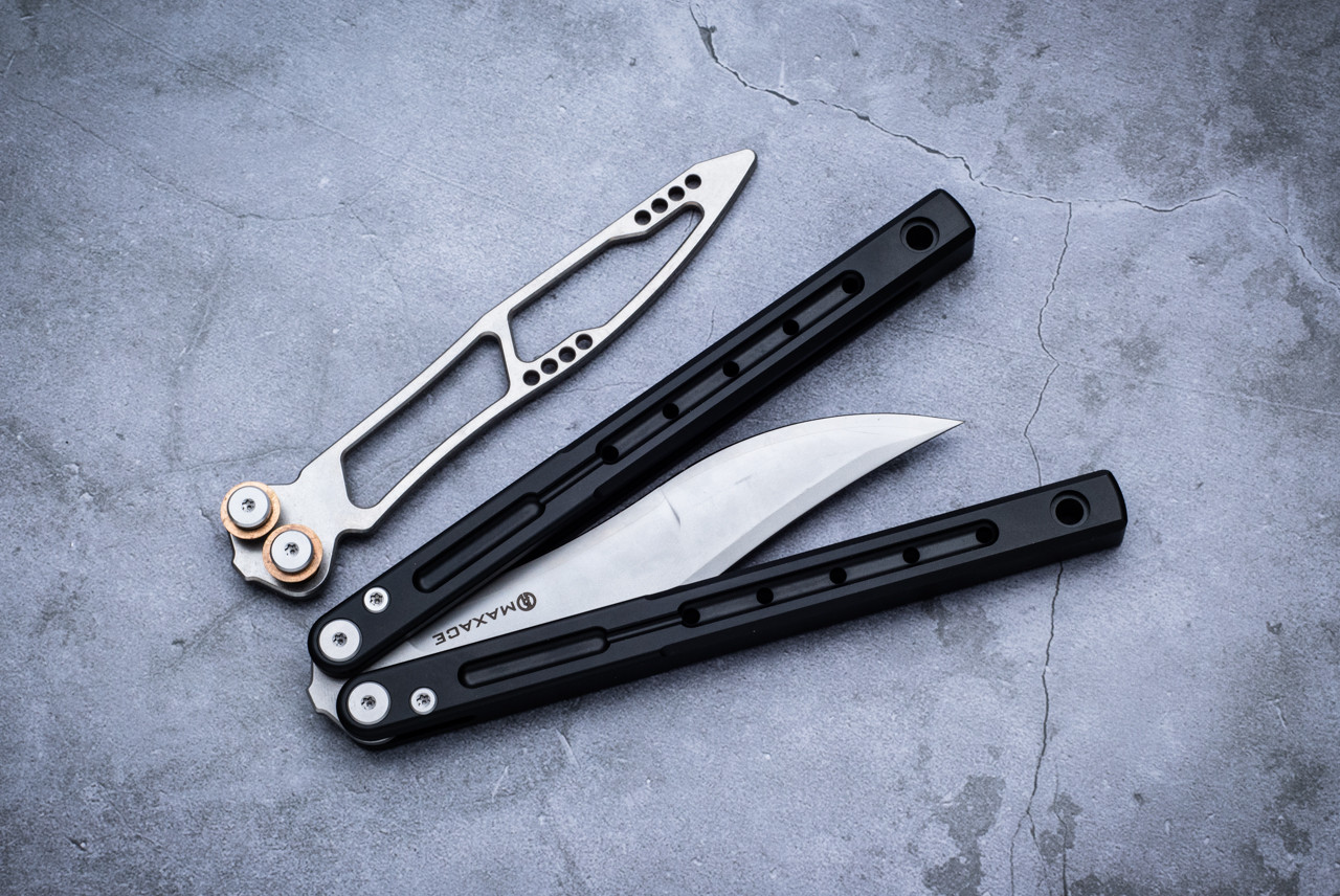 Maxace Phantom V2 トレーナー　バタフライナイフ　トレーナー Maxace Phantom II