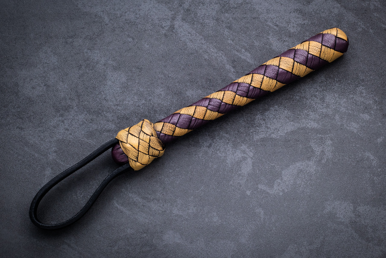 Witchdoctor Zero Spiral Jack Purple Gold Leather SAP