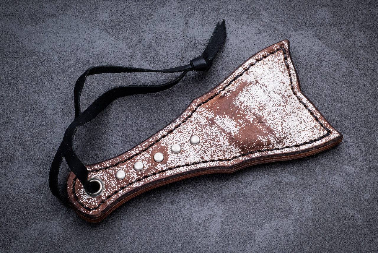 Witchdoctor Zero Galvanized Lil' Devil Tan Leather SAP