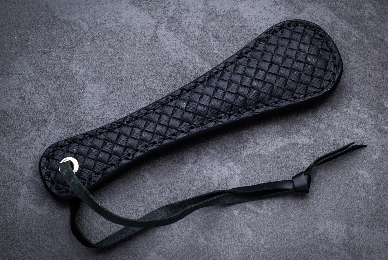 Witchdoctor Zero Basketweave Classic Black Leather SAP