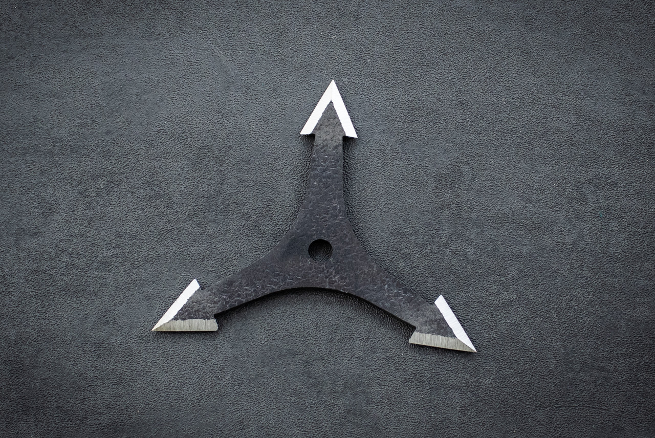Forged Japanese Shurikens