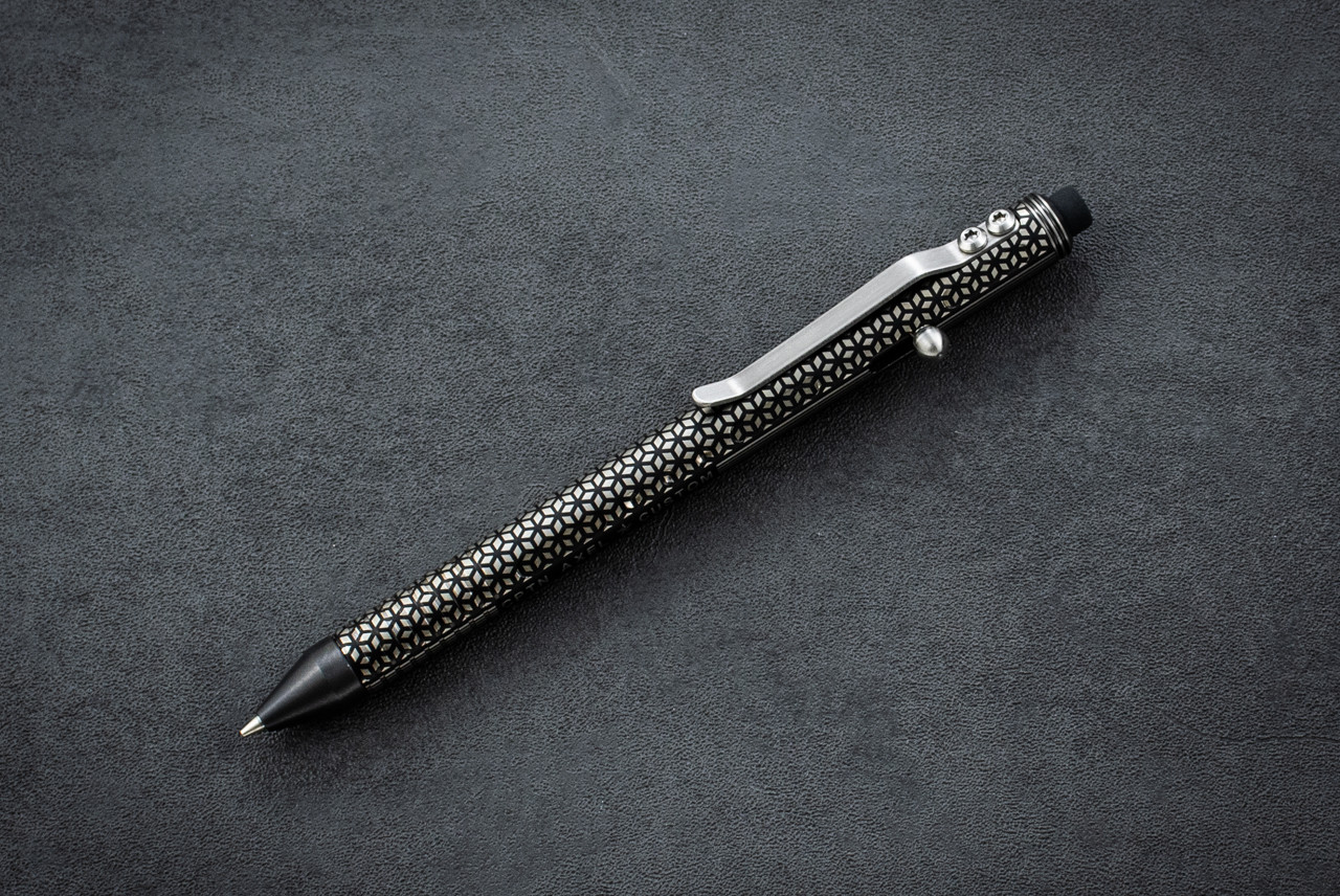 Fellhoelter Knives TiBolt Full Size Titanium Pencil CPTN AXEL Custom Cerakote Finish