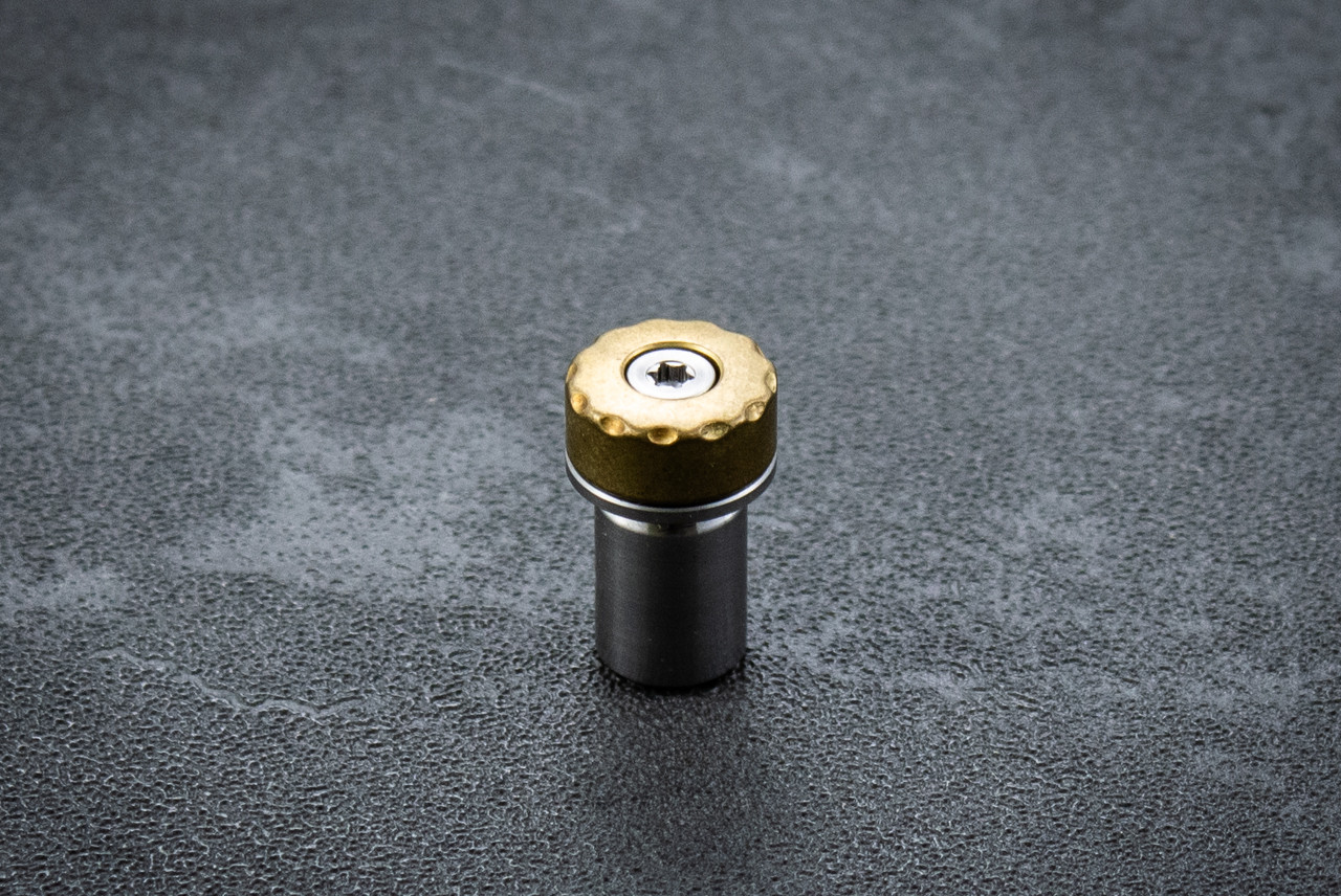 Fellhoelter Knives TiBolt FAP Spinner Kerfuffle Brass