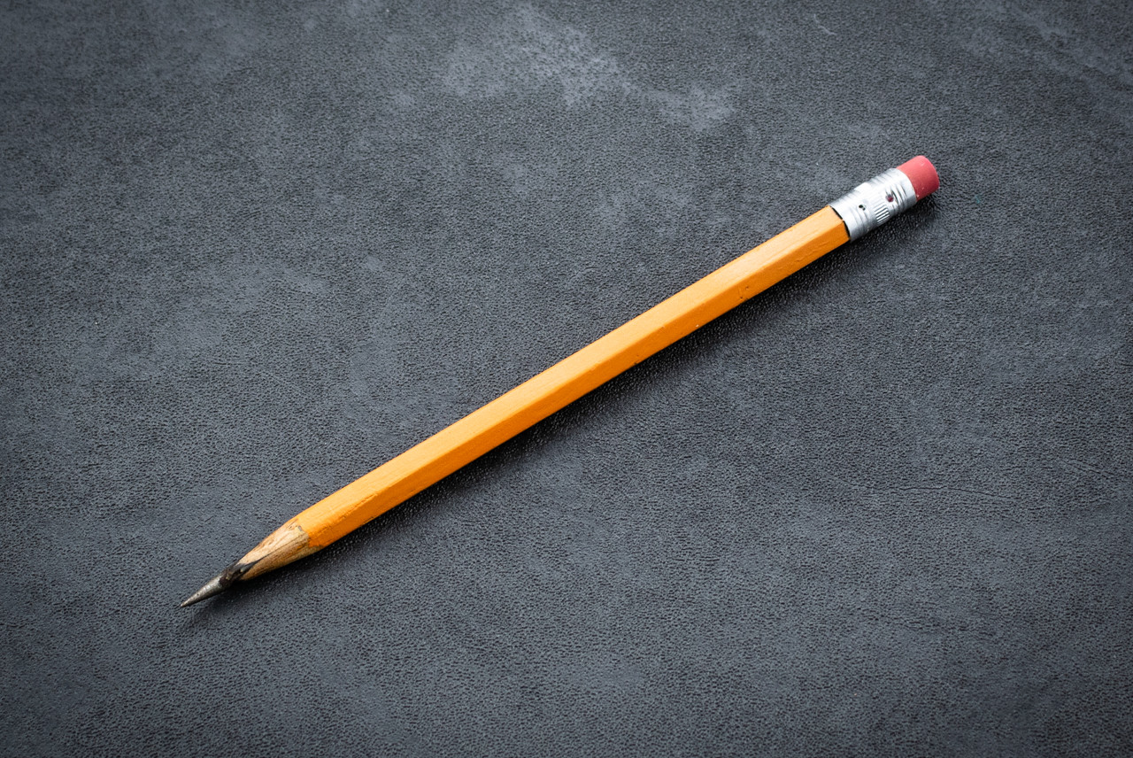 Midnight Oil Co. Pencil Pusher Yellow 01 Tool Steel 