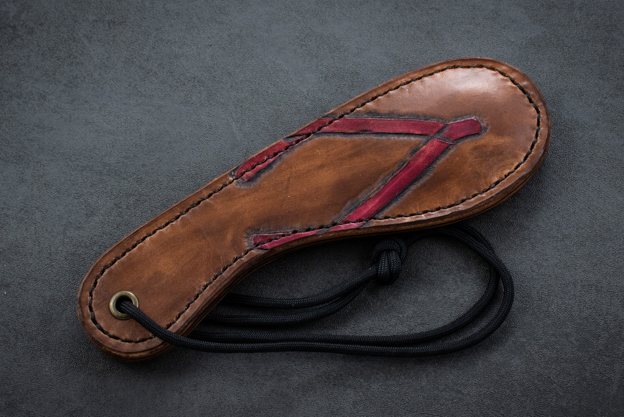 Midnight Oil Co. La Chancla Brown Leather SAP