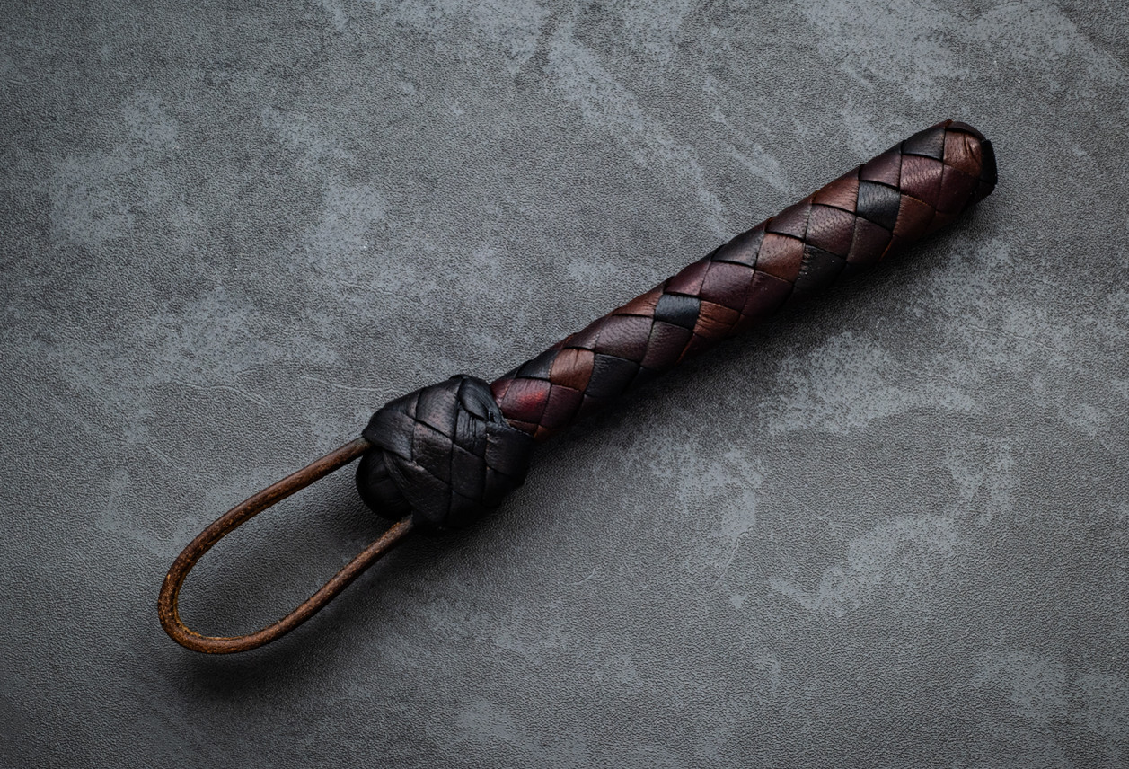 Witchdoctor Zero 6.5" Cable Jack Brown Mahogany Leather BlackJack