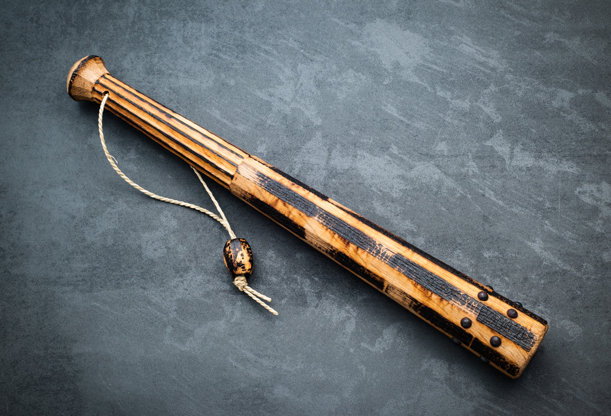 RMJ Tactical Gold Point Forge Viking Cudgel - E Natural 