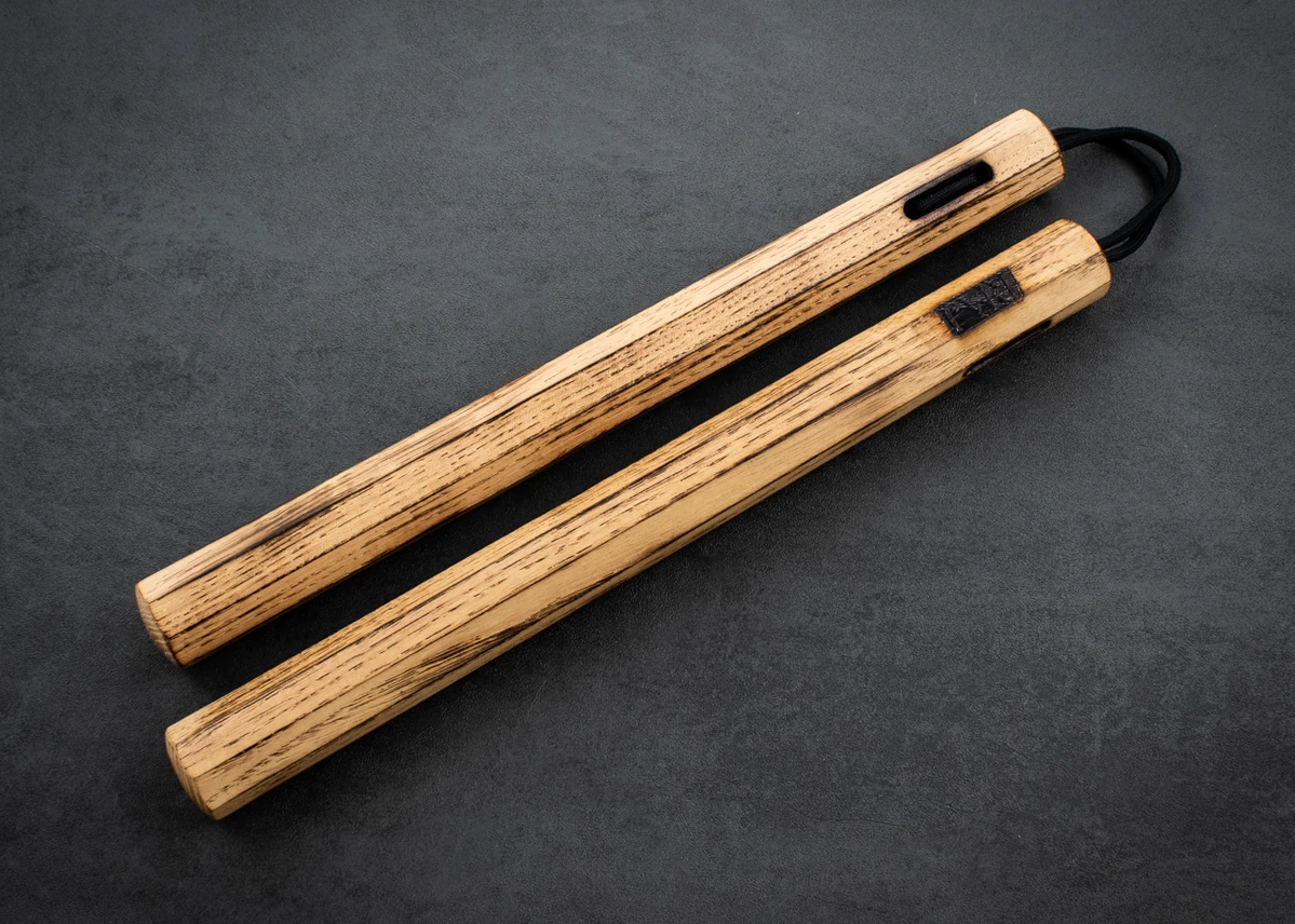 RMJ Tactical Gold Point Forge Nunchuck Natural (B) 