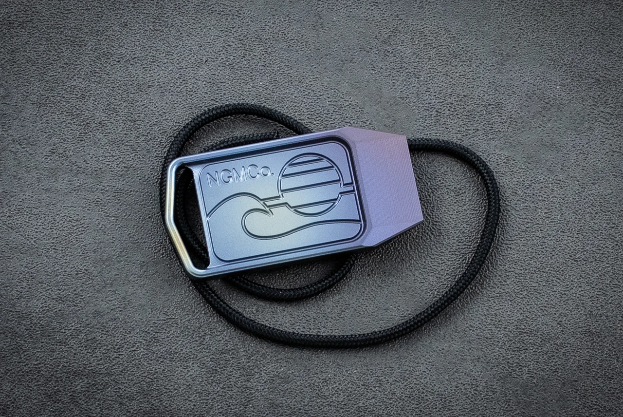 NGMCo. Endless Summer Blue Titanium Pry Bar
