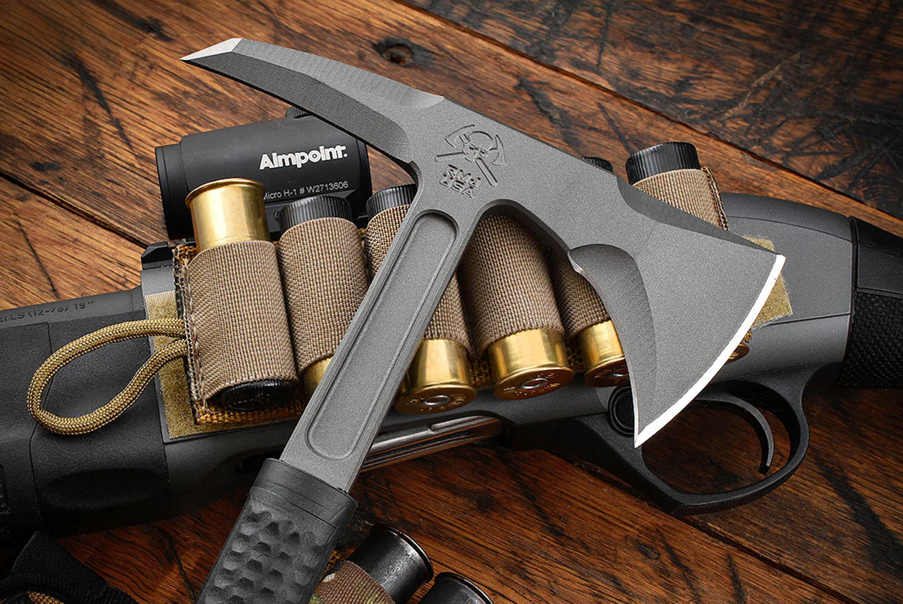 RMJ Tactical Shrike Tomahawk Limited Edition S7 Tungsten Cerakote