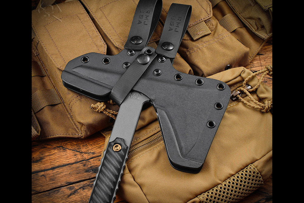 RMJ Tactical Ragnarok Tungsten Gray Cerekote Finish w/ G-10