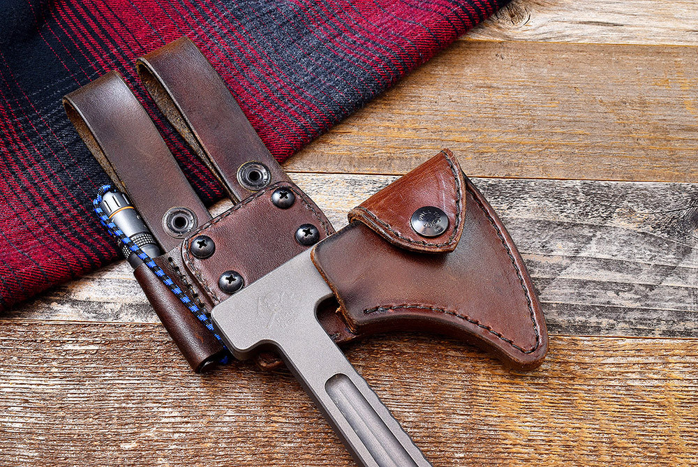 RMJ Tactical Kestrel Trail/Loggerhead Leather Scabbard - Tactical