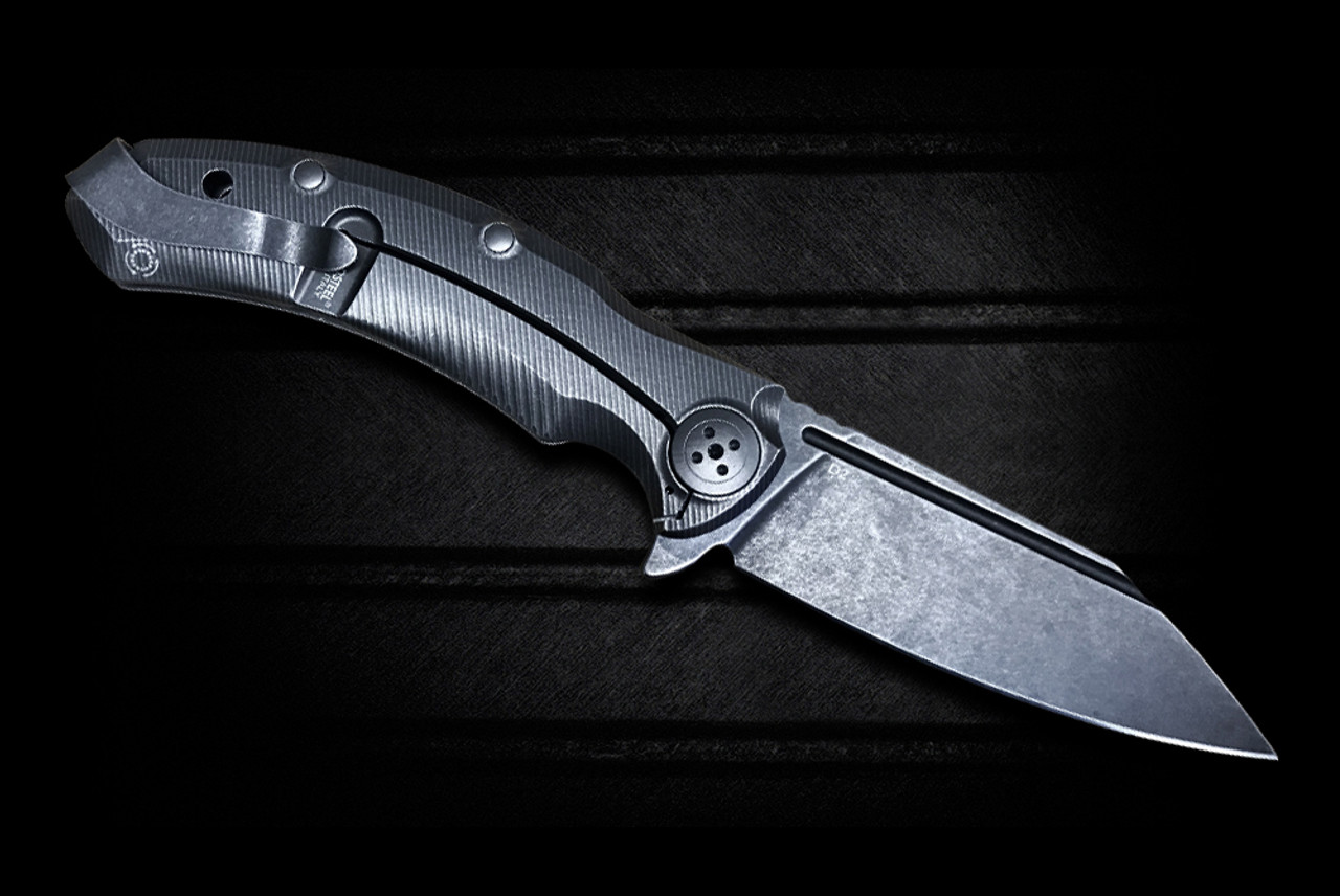 Bastinelli Creations Trigger Frame Lock Knife Black