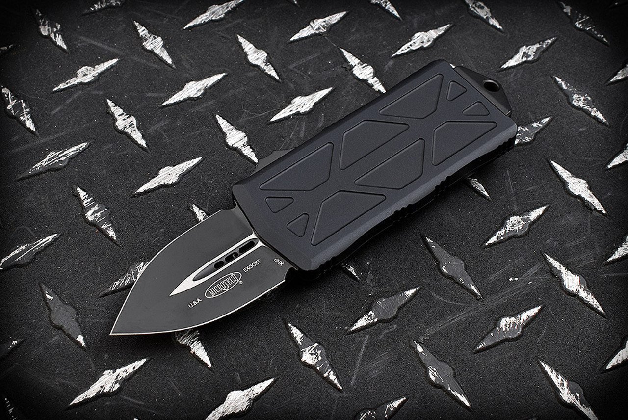 Microtech Knives Exocet Dagger CA Legal OTF Tactical Automatic