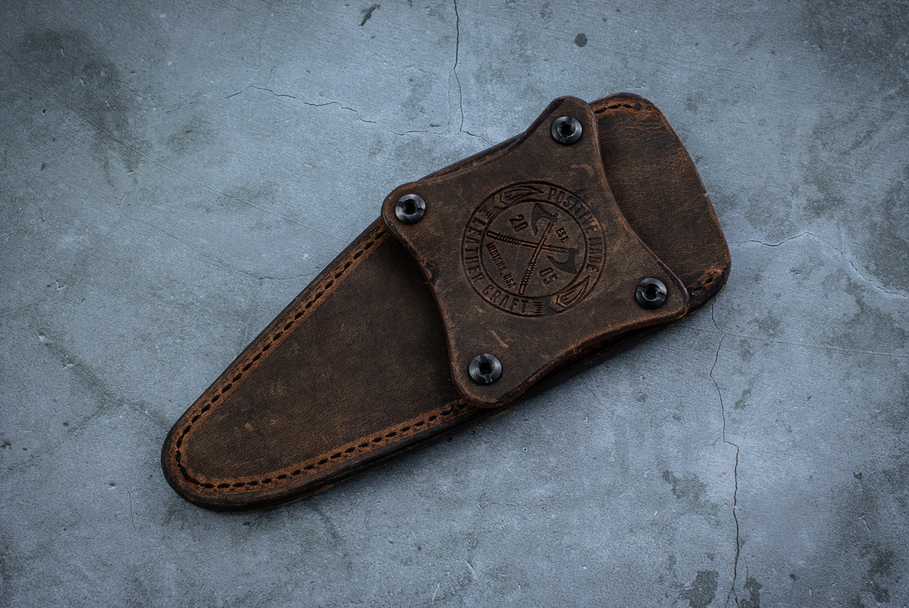 Knight Elements Kukri Fixed Leather Sheath - Tactical Elements Inc