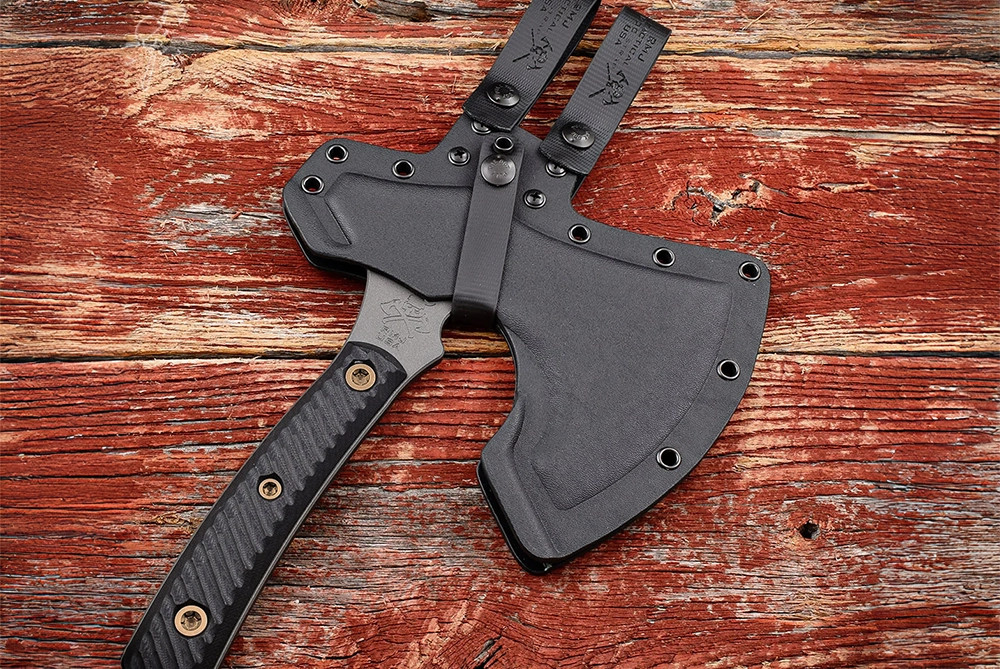 RMJ Tactical Berserker Tungsten Cerakote Finish w/ G-10 Handles