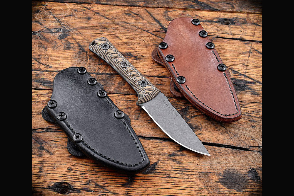 RMJ Tactical Utsidihi Leather Sheath - Tactical Elements Inc