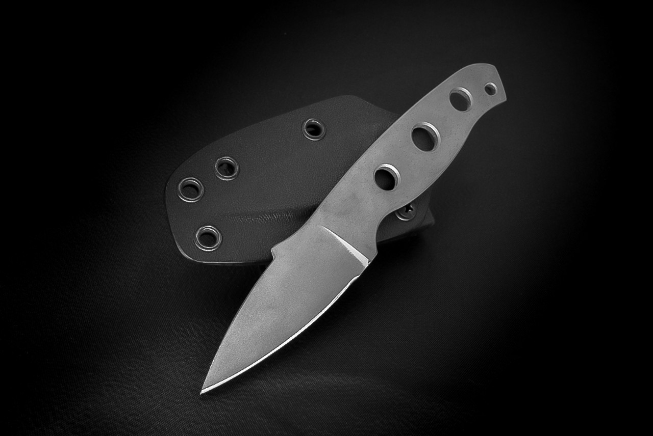 Mission Knives and Tools MPU-SS 7" Stainless Steel Fixed Blade w/ Kydex Sheath and Tek-Lok