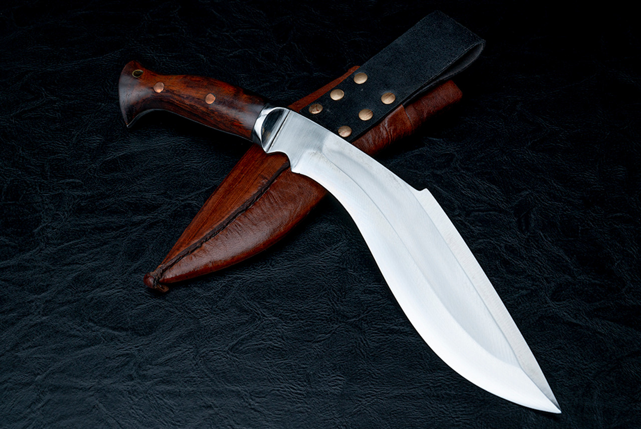 GGK 10 Jungle King Khukuri / Kukri Knife Sati Sal Wood Handles w/ Sheath -  Tactical Elements Inc