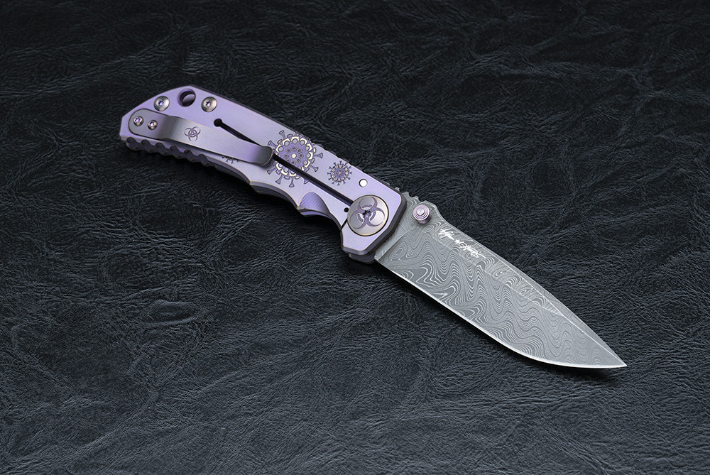 Spartan Blades Harsey Folder 2022 Special Edition Plague Doctor