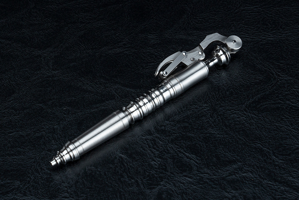Hidetoshi Nakayama Ballpoint Pen Steam Ride Stainless Steel