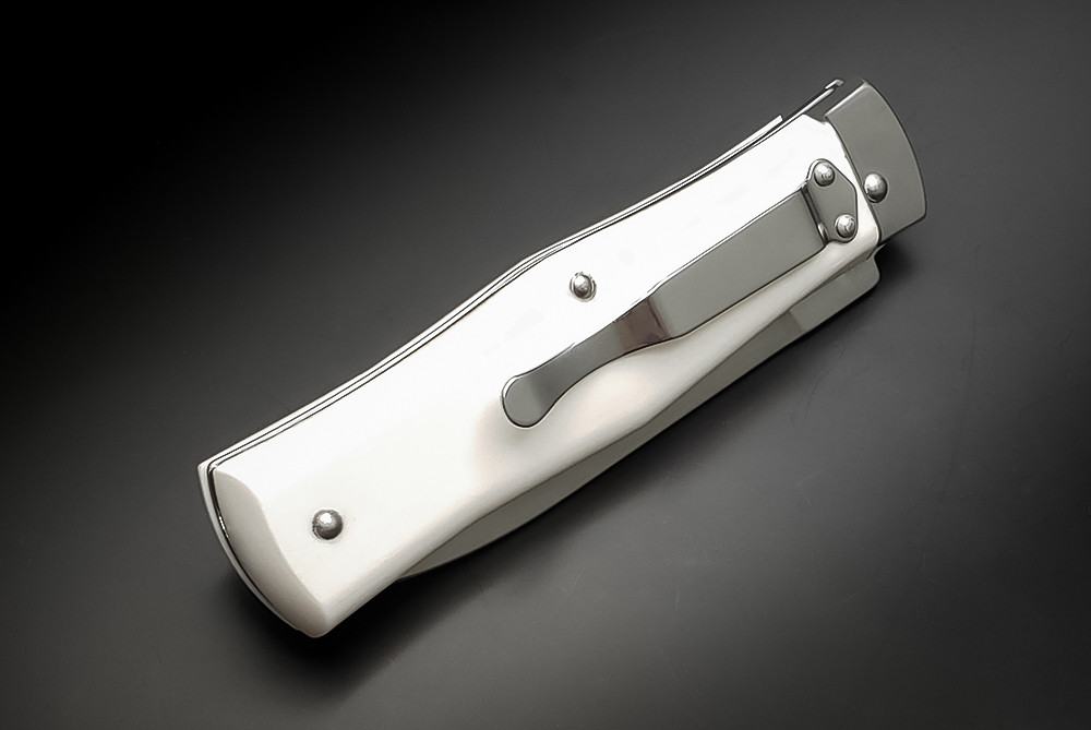 Mikov Knives Predator 241 Lever Lock Automatic Knife Polished
