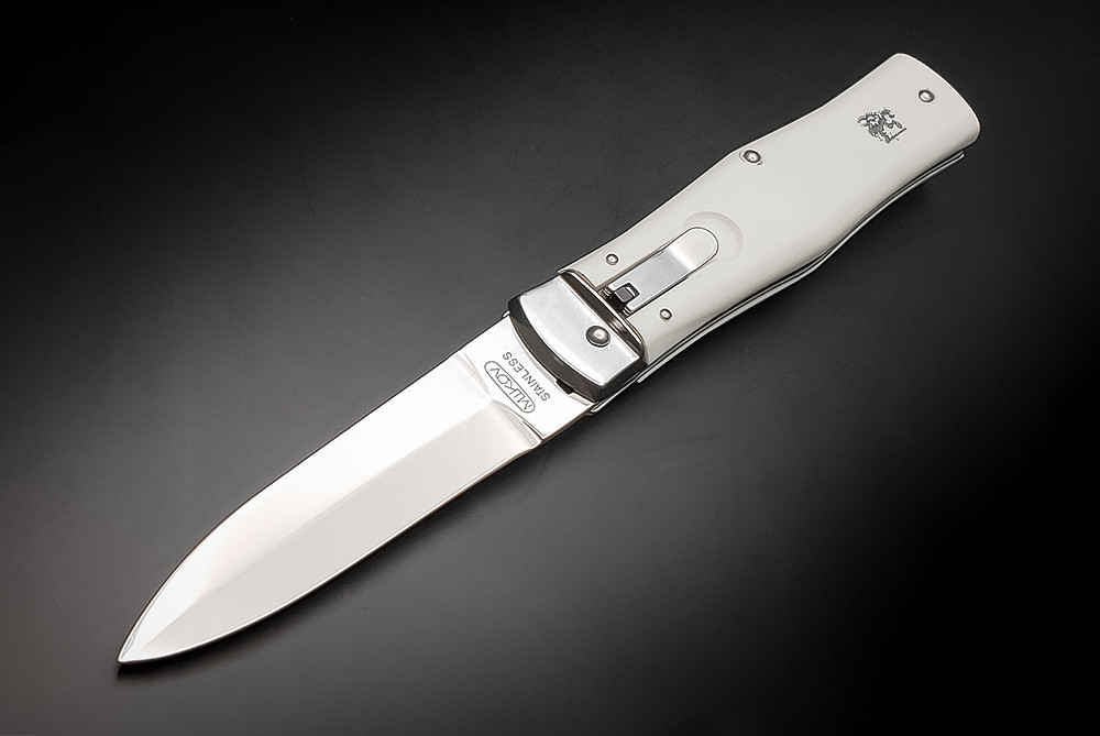 mi〜様 Mikov Knives Predator 241 Lever Lock Automatic Knife Polished
