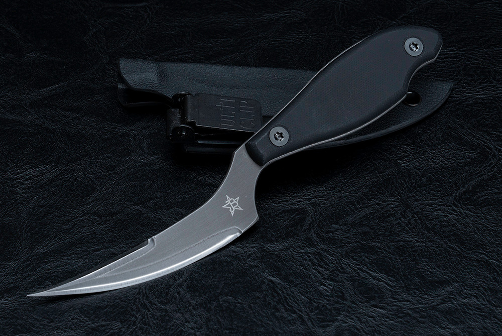 Zero Tolerance Knives Shifter Fixed Blade Combat Knife Black DLC