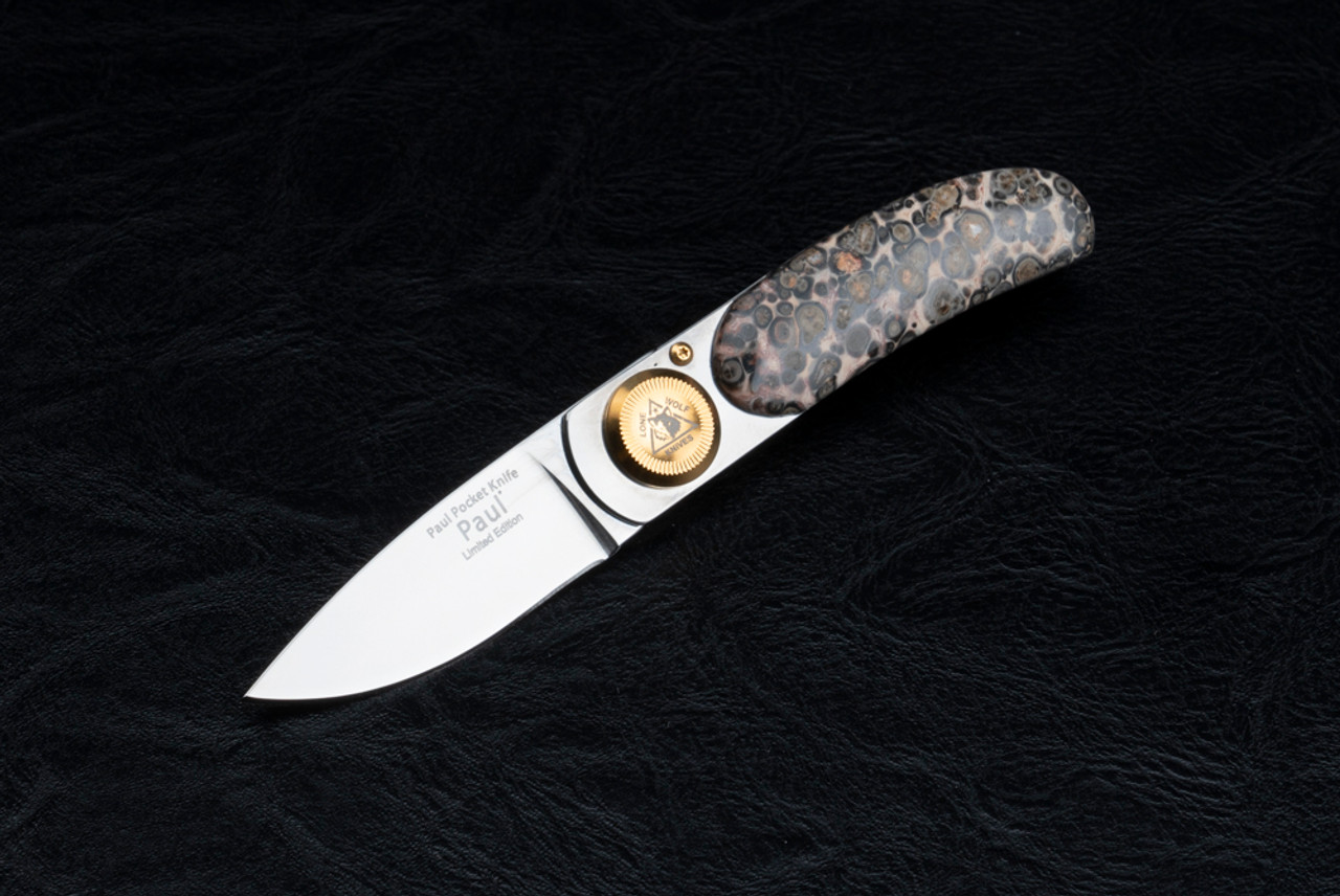 LONE WOLF KNIVES PAULモデル ナイフ Lone Wolf Knives Paul Pocket Folder Limited Edition Polished