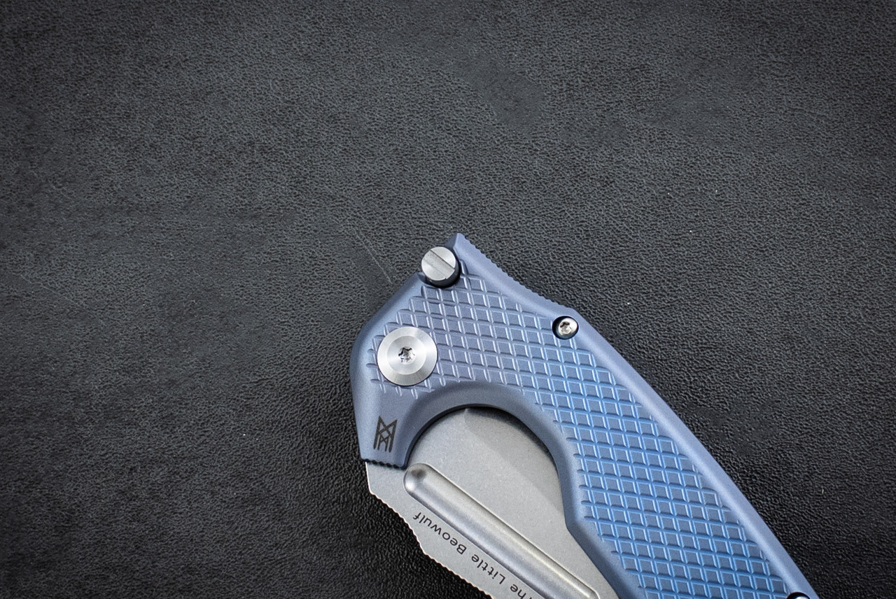 Midgards Messer Little Beowulf Frame Lock Folder Stonewashed Blade