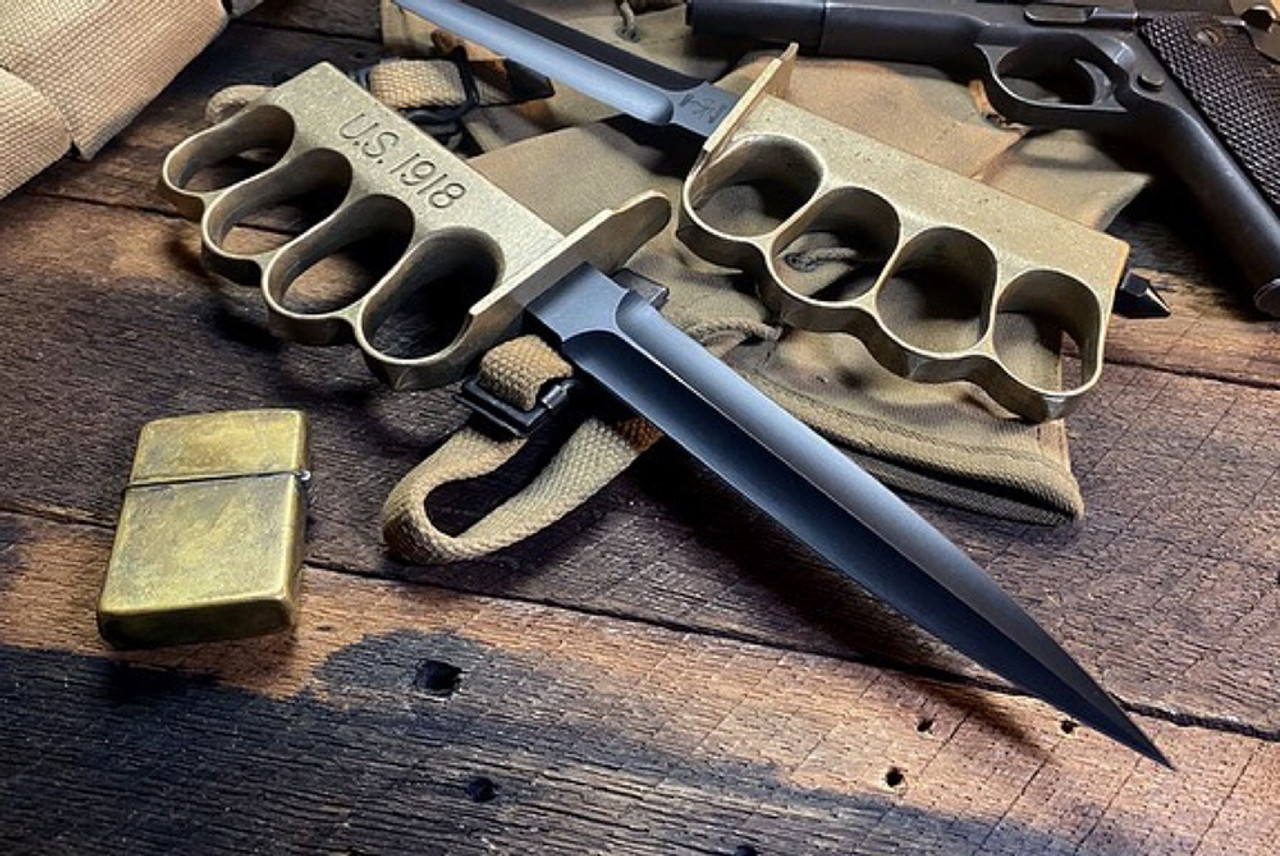 Bawidamann / Les George Collaboration V2 Doughboy Trench Knife