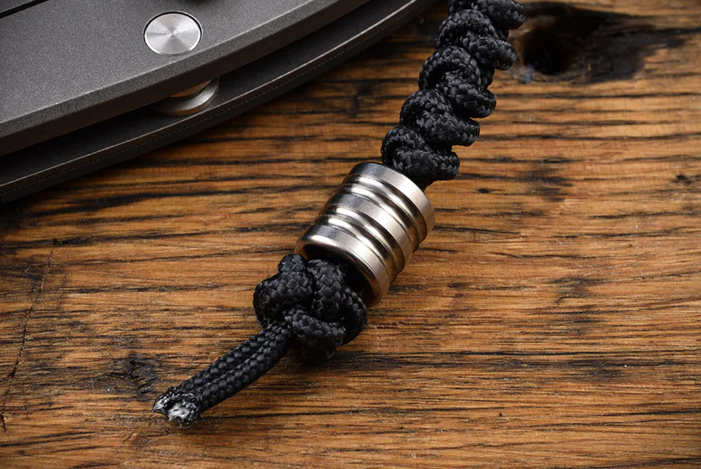 RMJ Tactical Titanium Lanyard Bead / Zipper Pull - Tactical
