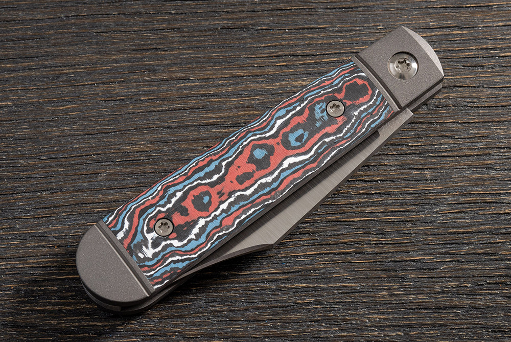 Jack Wolf Knives Little Bro Jack Slipjoint Satin Blade w/ Dark