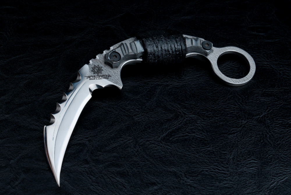 Richard Derespina Custom Model 11 Kuku Hanuman XL Karambit Fixed