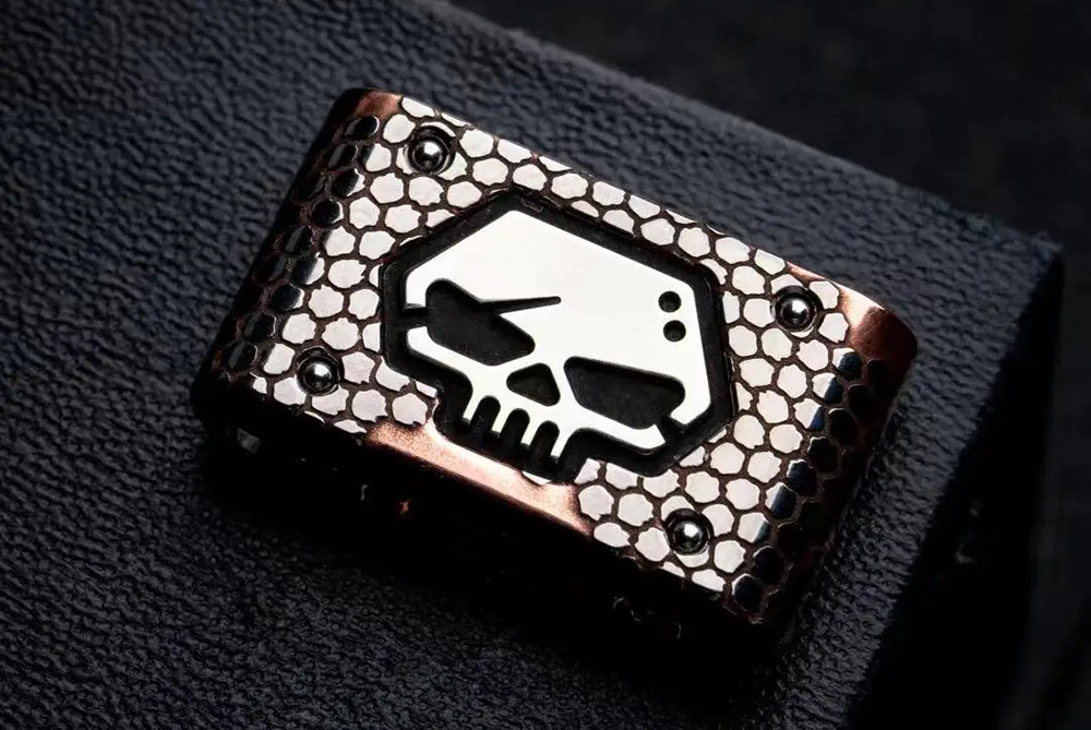 Lautie EDC Shuffle V3 Limited Edition Zirconium / Copper Fidget