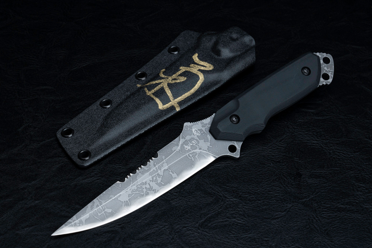 Kikuo Matsuda Custom Knives Police Utility Compact Fixed