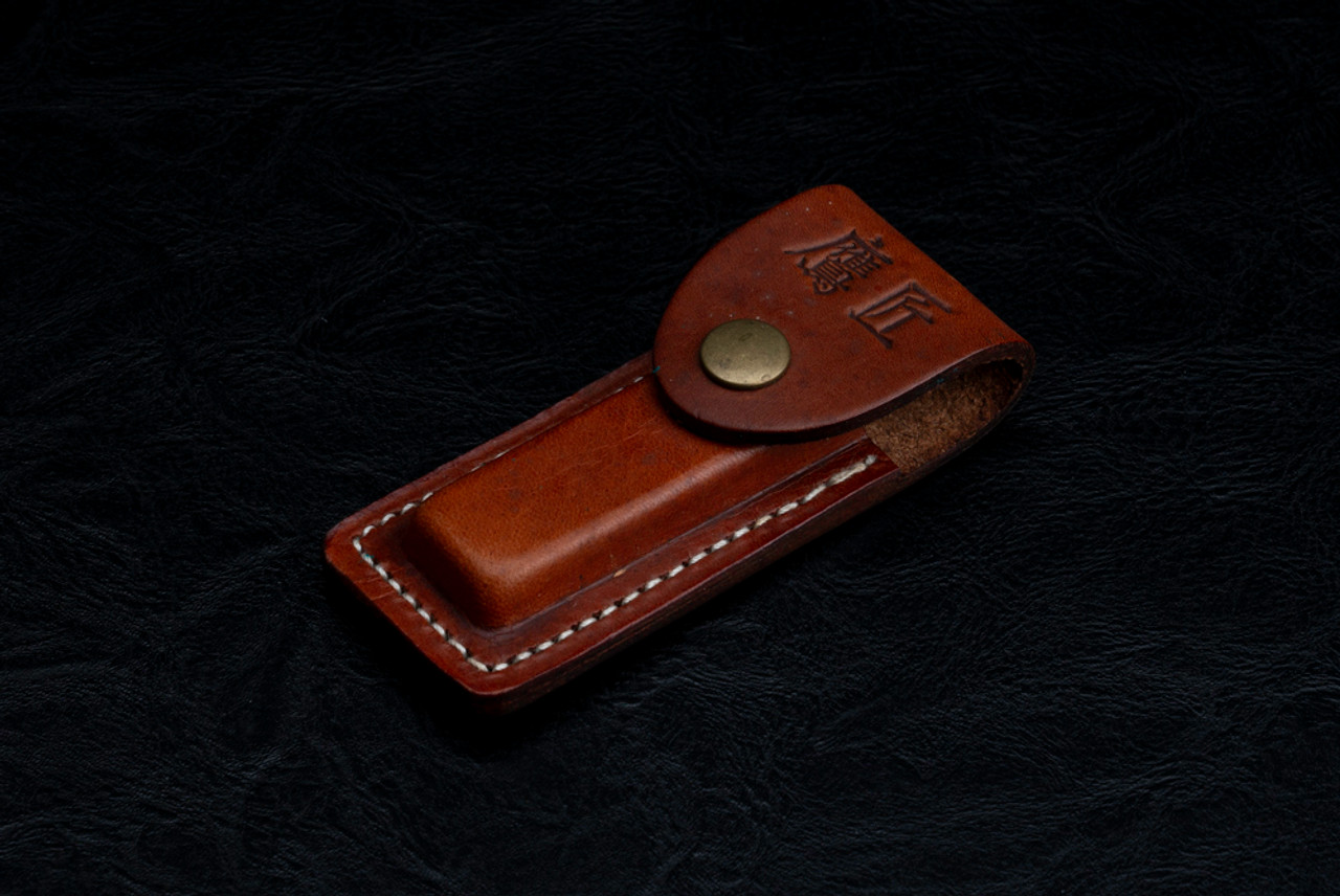 Al Mar Knives 4.00" Brown Leather Pouch