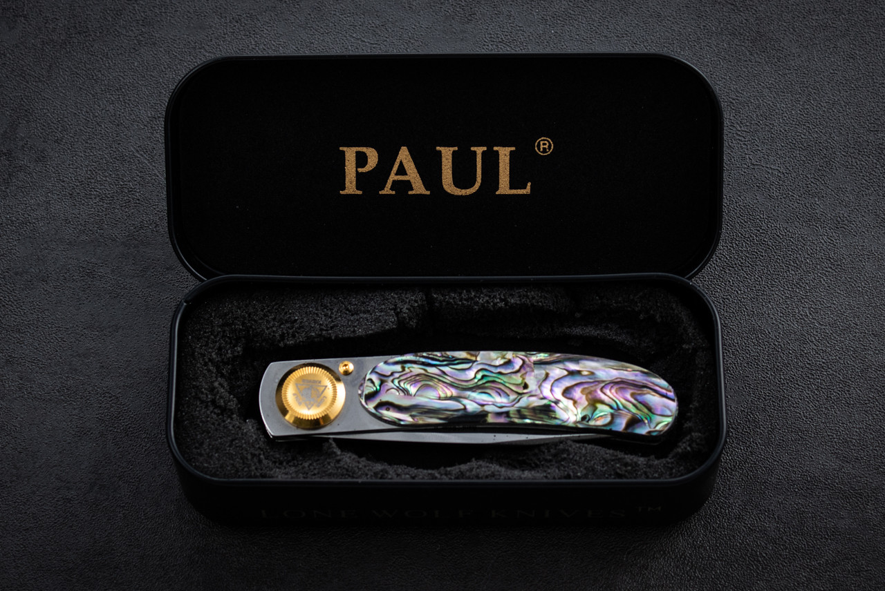 Lone Wolf Knives Paul Slim Jim Folder Limited Edition Polished