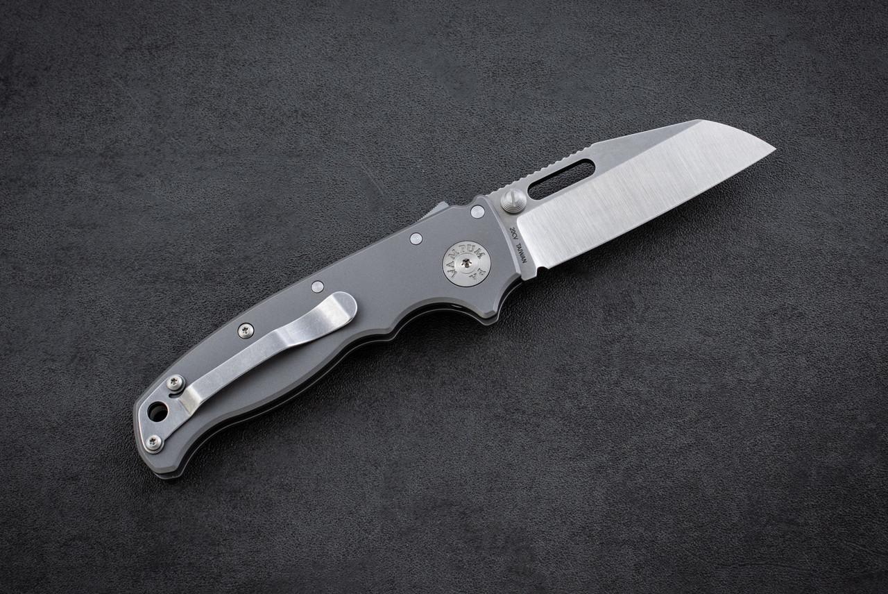 Demko Knives AD20.5 Tom Krein Regrind Shark Foot CPM-20CV Demko Knives AD20.5 Tom Krein Regrind Shark Foot CPM-20CV