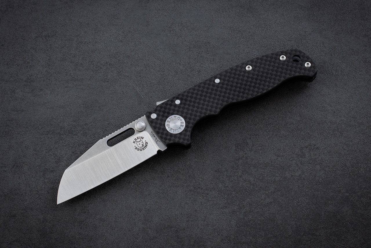 Demko Knives AD20.5 Tom Krein Regrind Shark Foot CPM-20CV