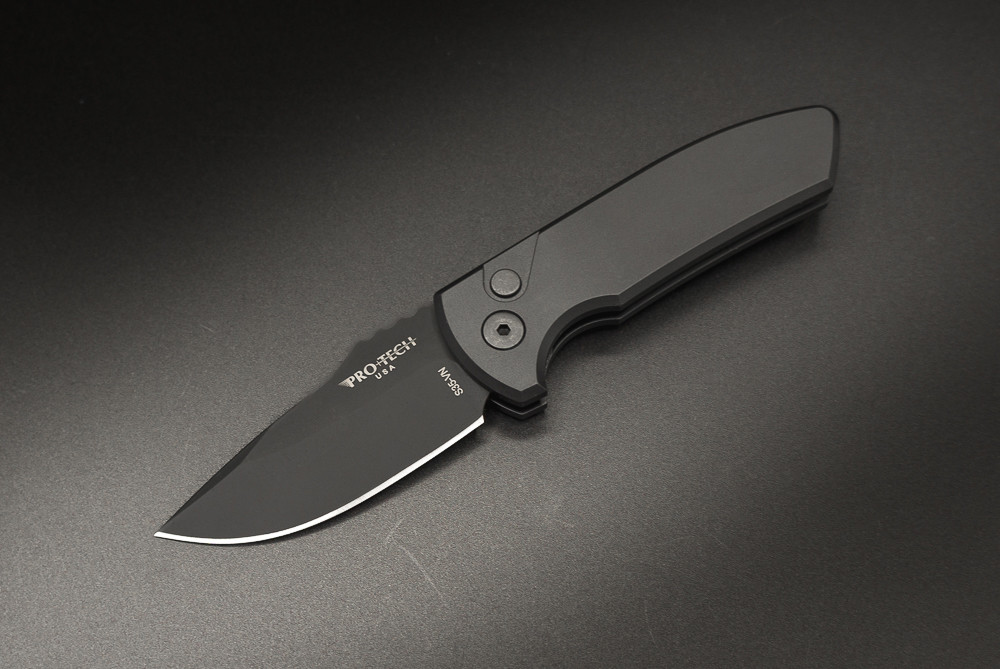 Les George / Protech SBR Short Bladed Rockeye Automatic Knife