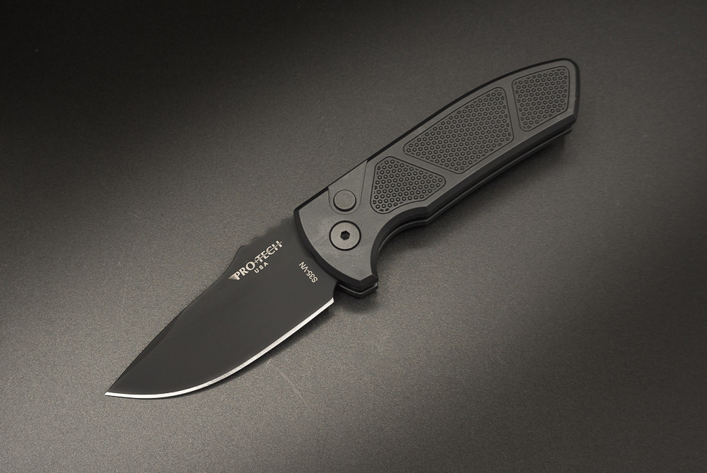 Les George / Protech SBR Short Bladed Rockeye Automatic Knife