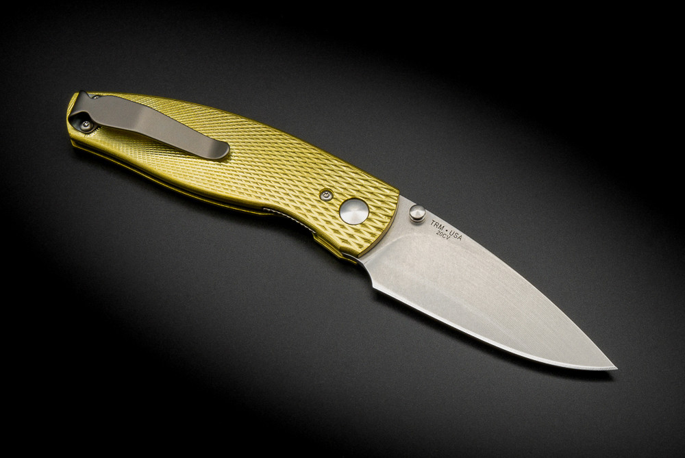 #23-3912-2 らむね様✨オーダーブレス TRM Neutron 2 Liner Lock Folding Knife 2-Part Tumbling Blade