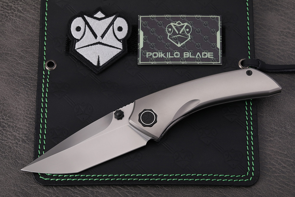 Poikilo Blade Bio Series Rhino-S02 Flipper Frame Lock Folding