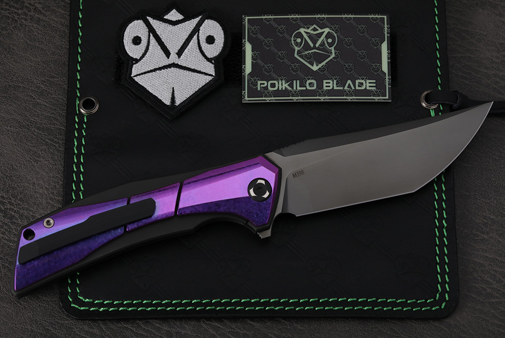 Poikilo Blade Tactical Series Anolis-S02 Flipper Frame Lock Lock