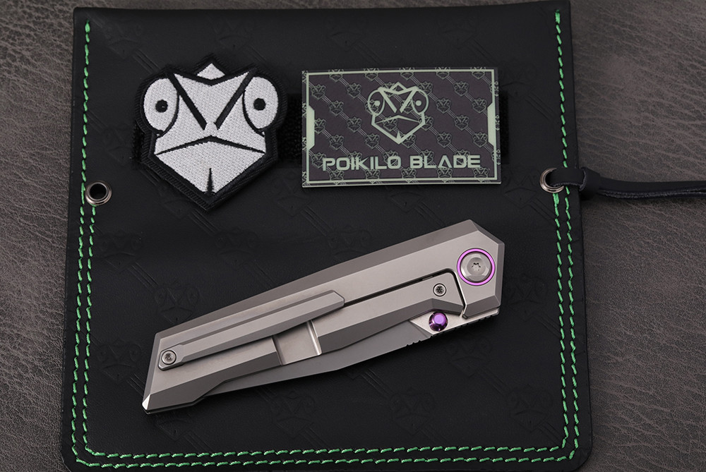 Poikilo Blade Tactical Series Salvator-S01 Frame Lock Lock Folding