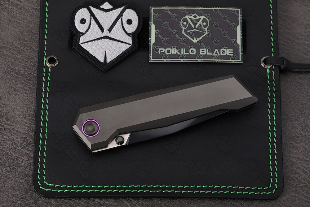 Poikilo Blade Tactical Series Salvator-M Frame Lock Lock Folding