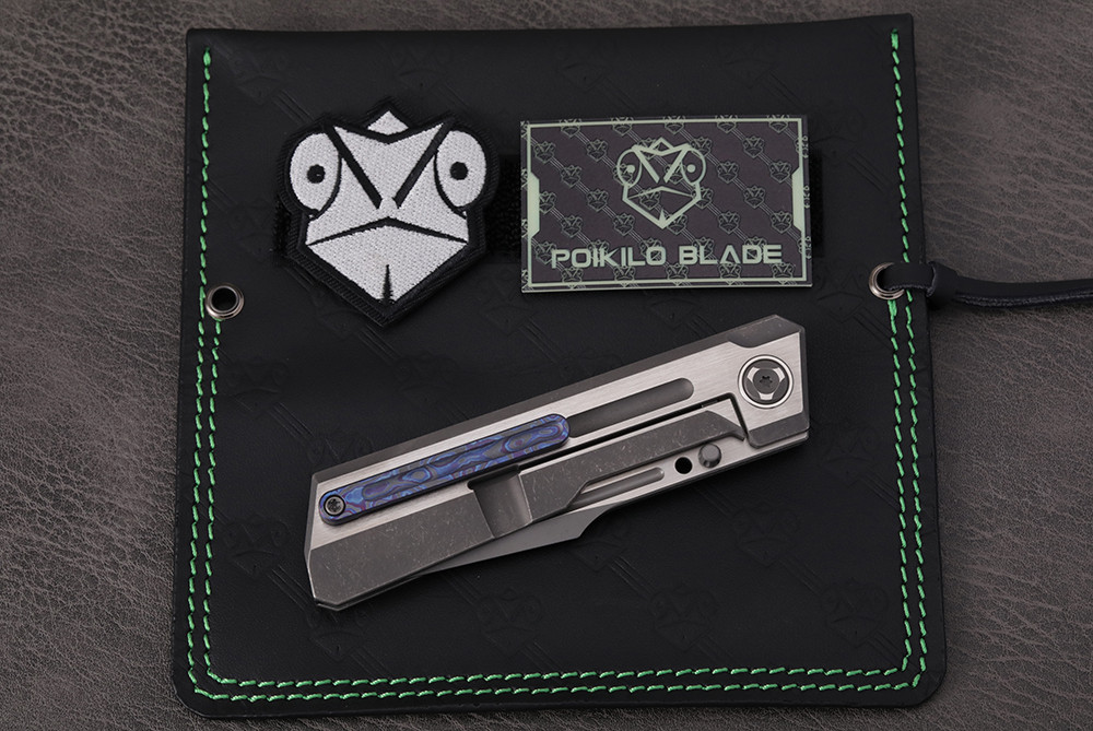 【m_quiltnail】 Poikilo Blade Tactical Series Marlin-M Frame Lock Lock Folding