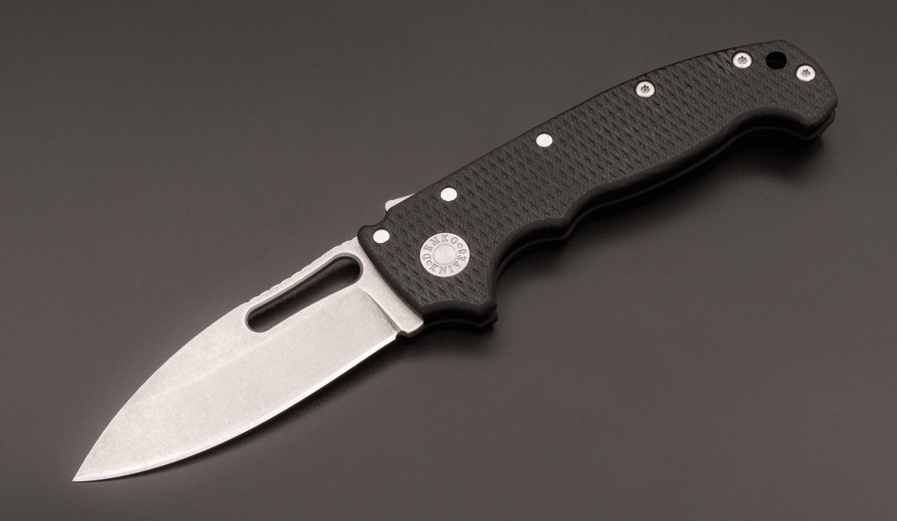 Demko Knives MG AD20S Slicer Folding Knife Shark Lock Drop Point